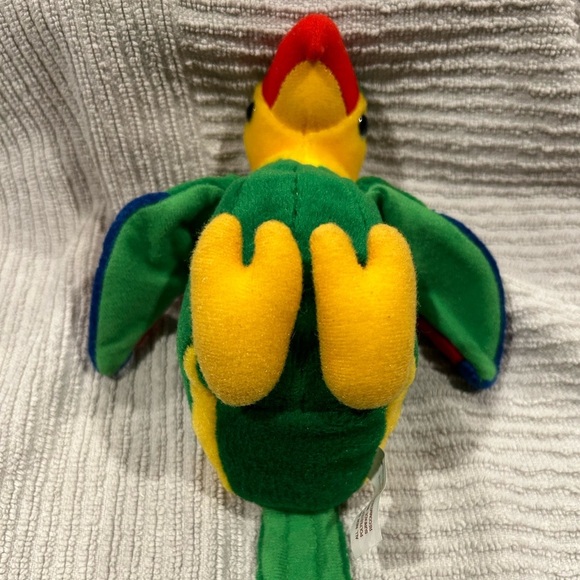 Vintage Plush Stuffed Parrot 1999 Logo Bear - Picture 5 of 5